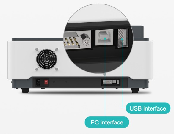 JOANLAB Vis Spectrophotometer Spektrofotometer 4 nm Manual Automatic V500PRO