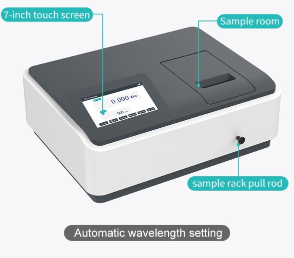 JOANLAB UV/Vis Spectrophotometer Spektrofotometer 2 nm Manual Automatic UV600Pro