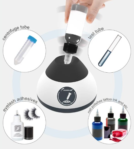 JOANLAB Mini Vortex Mixer Lab Circular Oscillator Pengaduk Kecil VM200