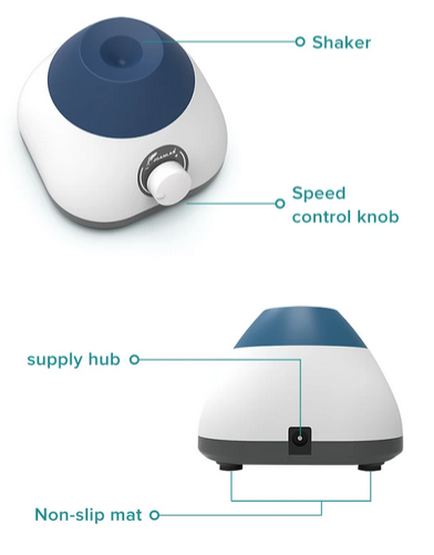 JOANLAB Mini Vortex Mixer Lab Circular Oscillator Pengaduk Kecil VM300S