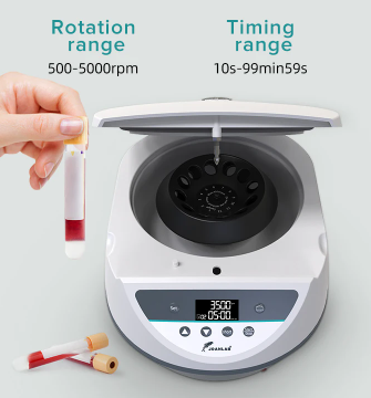 JOANLAB Low Speed Centrifuge Lab Medis Plasma PRP 5000 RPM LC6S