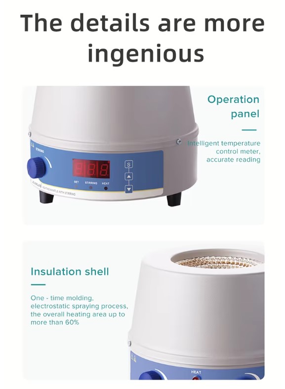 JOANLAB Heating Mantle 500 ml Mantel Pemanas Distilasi HMC500