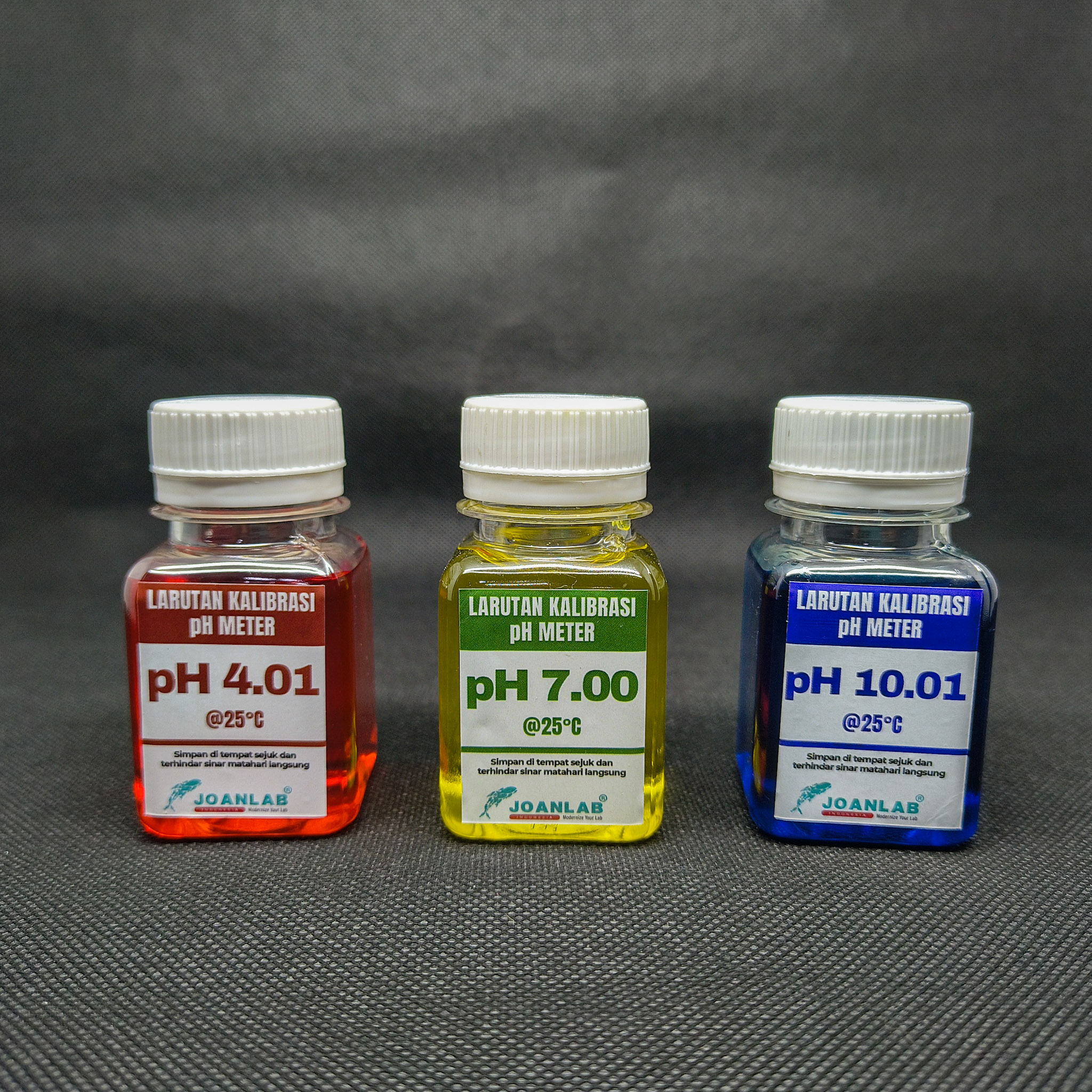 JOANLAB Larutan Kalibrasi pH Meter 4.00 7.00 10.01 50 ml PH300PRO