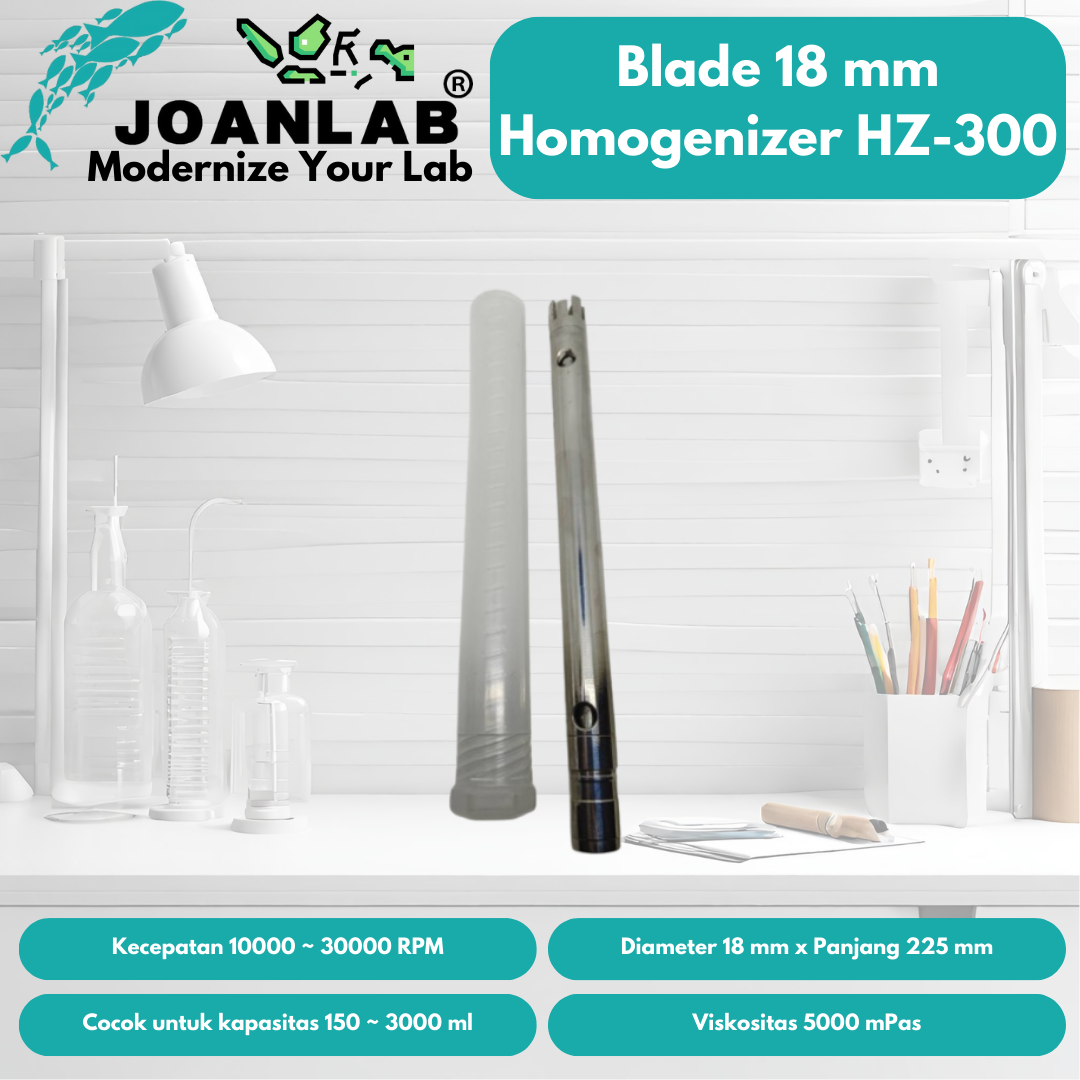 JOANLAB Homogenizer HZ-300 Blade 18 mm
