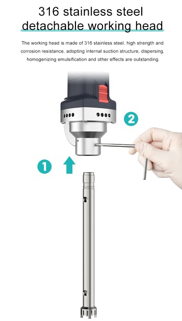 JOANLAB Homogenizer HZ-300 Blade 36 mm