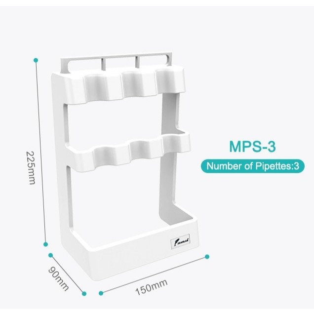 JOANLAB Pipette Stand Rak Pipet Lingkar 6 Pipet MPS6