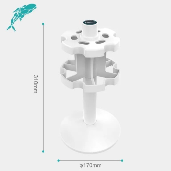 JOANLAB Pipette Stand Rak Pipet Lingkar 9 Pipet MPS9