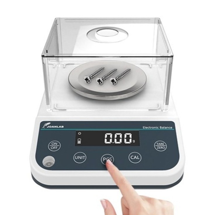 JOANLAB Precision Balance Timbangan Digital Electronic Resolusi 0.01 gram 1 kg JNB10002