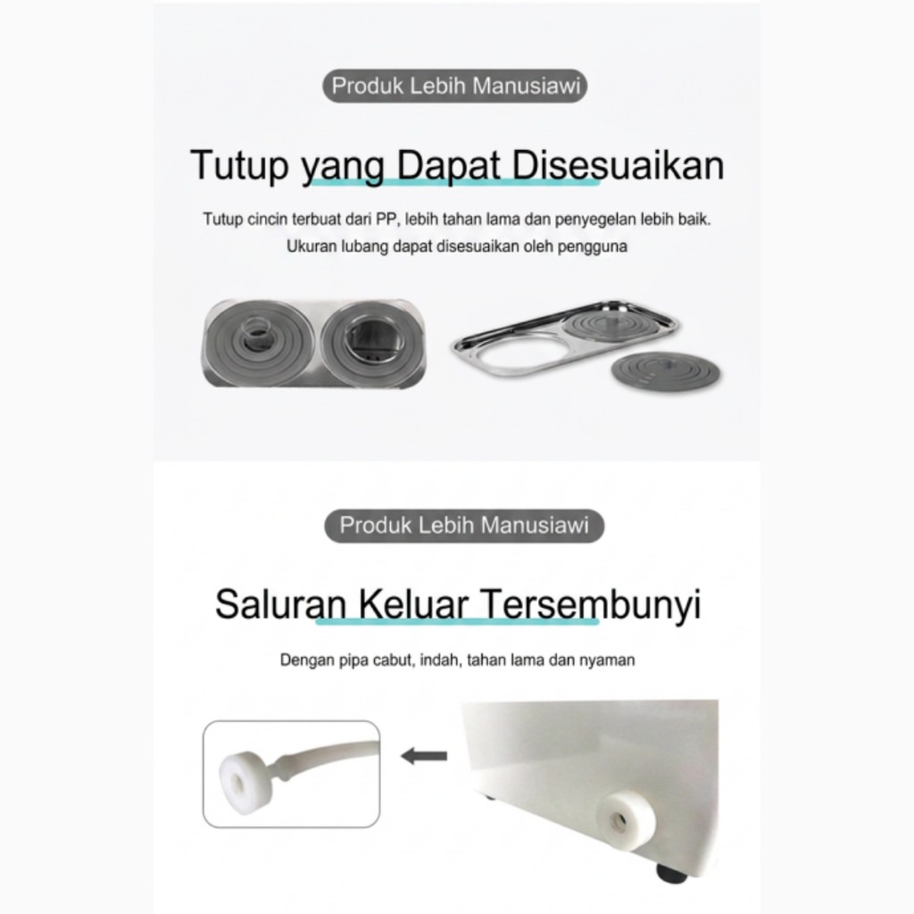 JOANLAB Water Bath Digital 8 Hole Lubang Timer WB100-8F