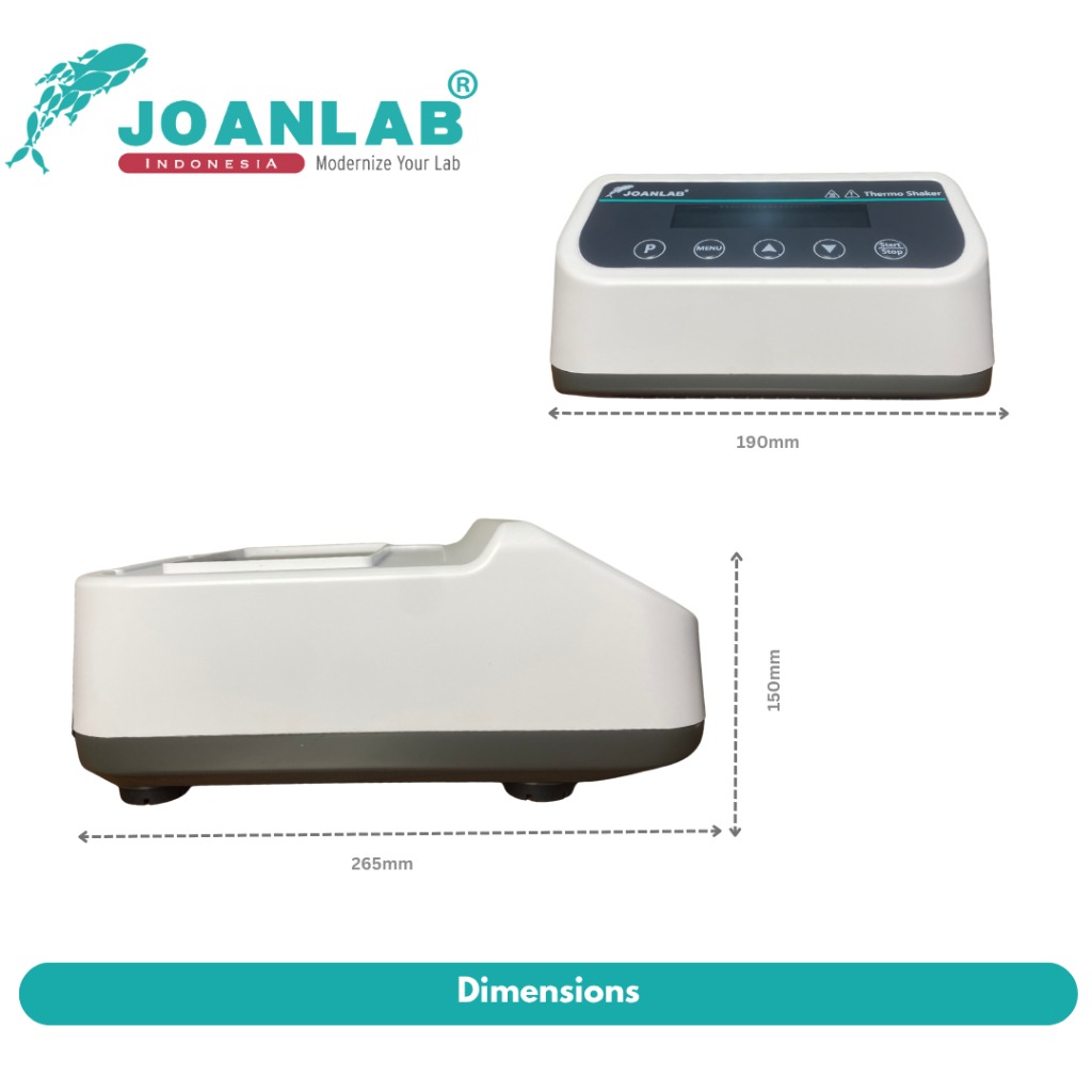 JOANLAB Dry Bath Shaking Incubator Heating DBS-100MAX