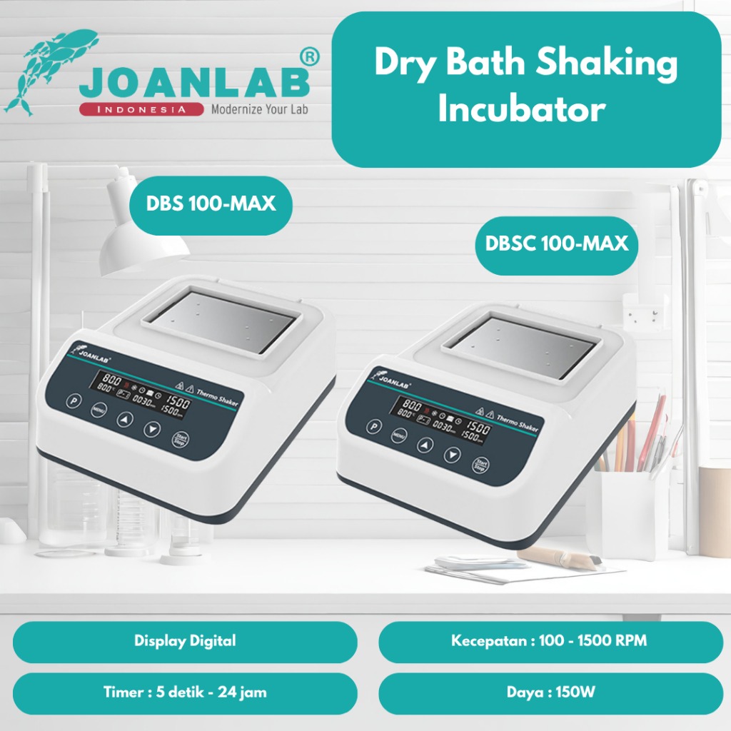 JOANLAB Modul DBS-6 untuk Dry Bath Shaking Incubator DBS-100MAX