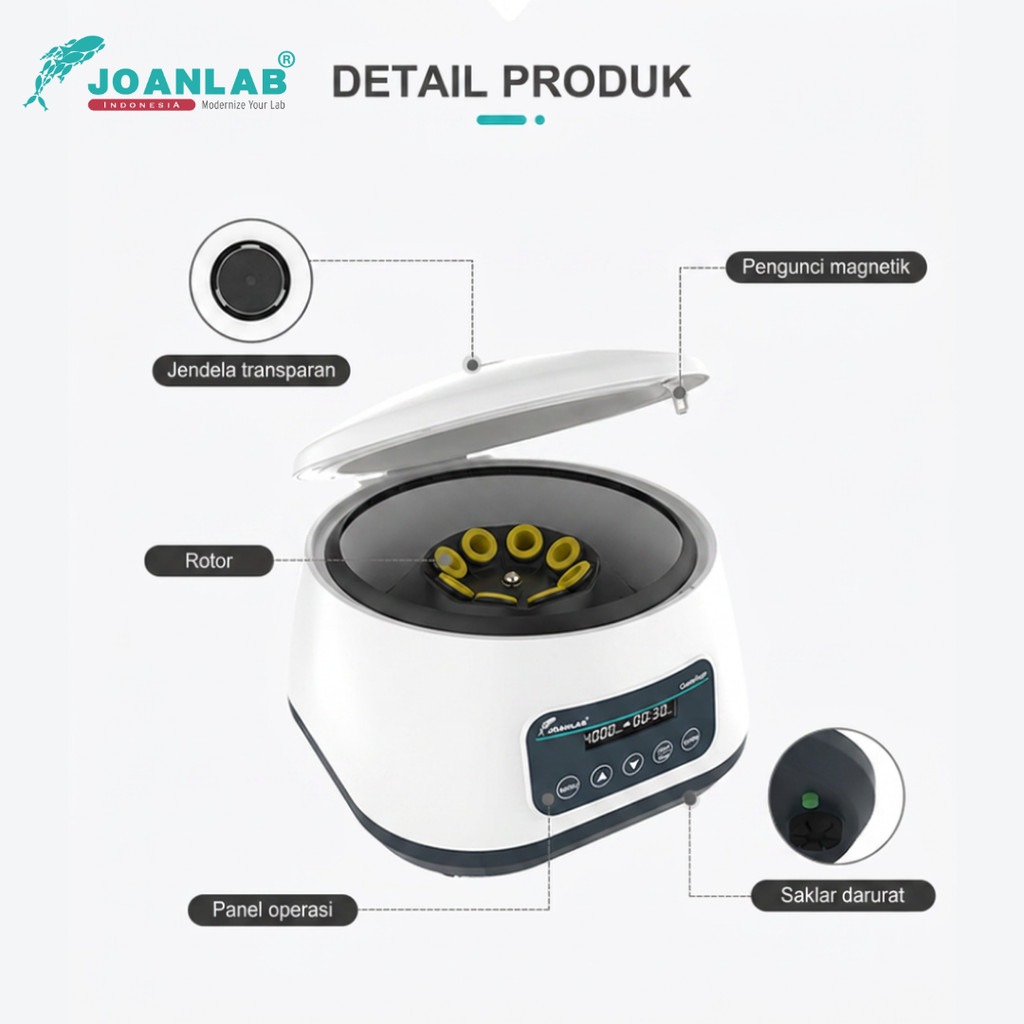 JOANLAB Centrifuge PRP ARPF IRPF CGF Built in Program 4000 RPM LC400-P