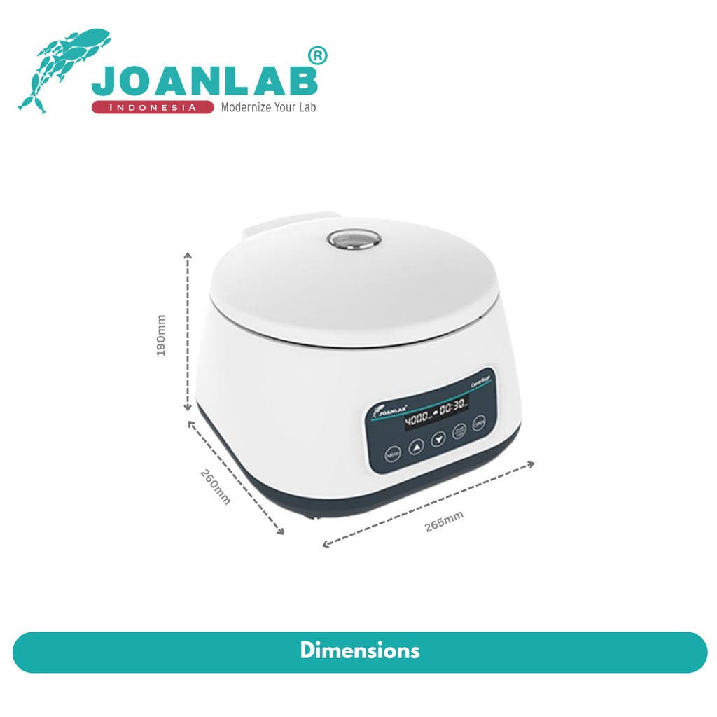 JOANLAB Centrifuge PRP ARPF IRPF CGF Built in Program 4000 RPM LC400-P