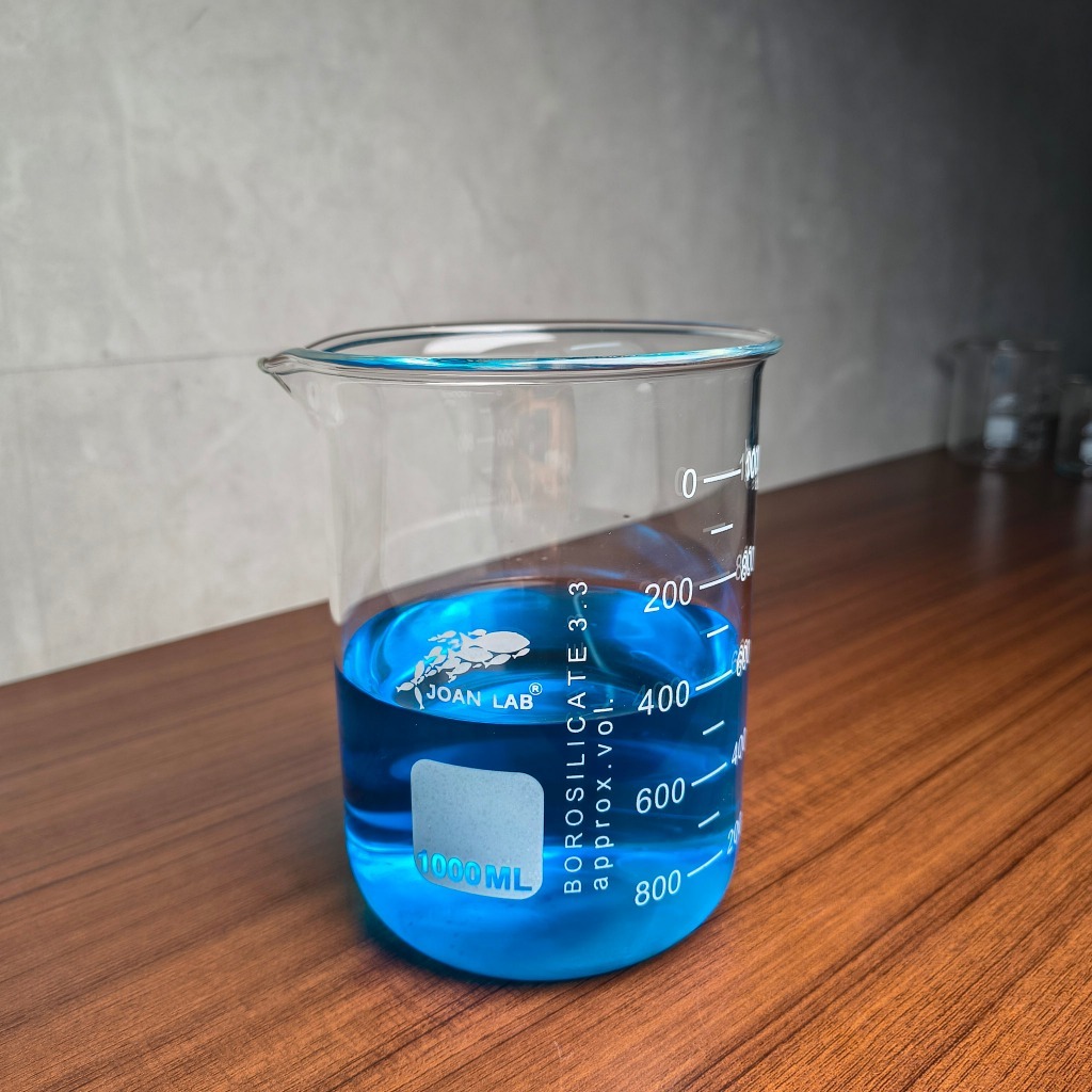 JOANLAB Beaker Glass Gelas Beaker Kaca Boro 3.3 1000 ml