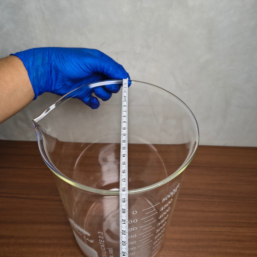JOANLAB Beaker Glass Gelas Beaker Kaca Boro 3.3 5000 ml