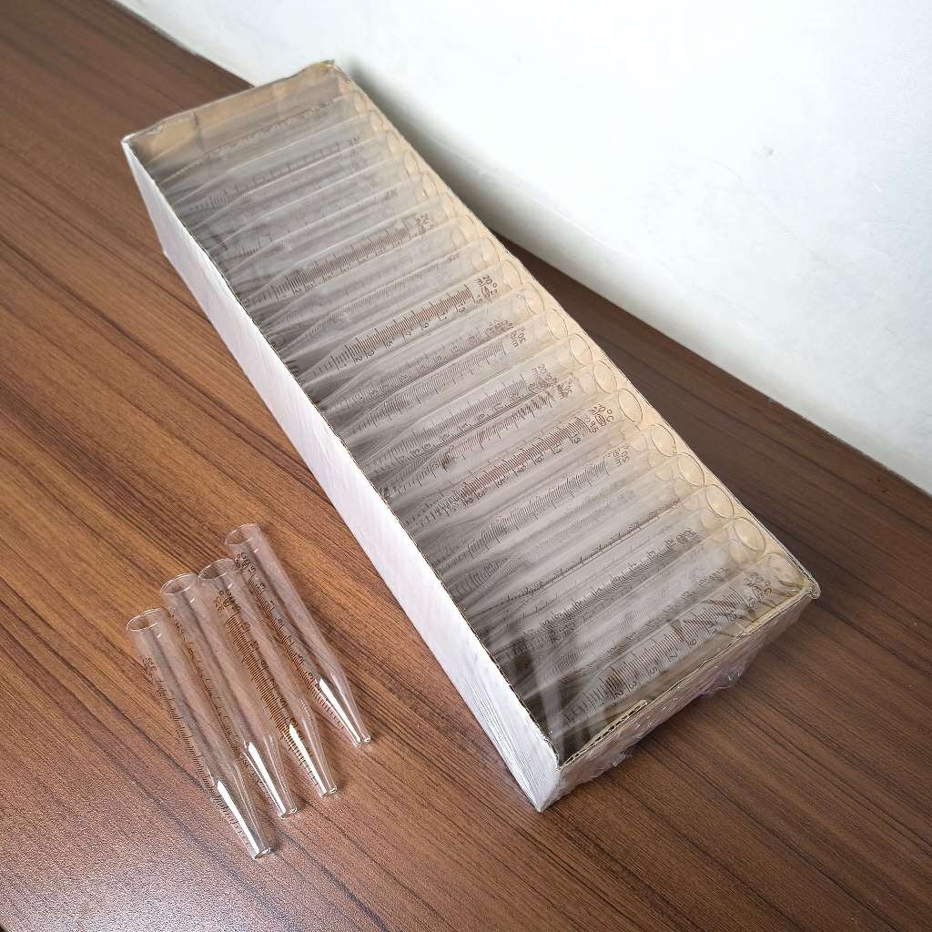 JOANLAB Centrifuge Tube Kaca Glass Tabung Sentrifugal 15 ml isi 100 pcs