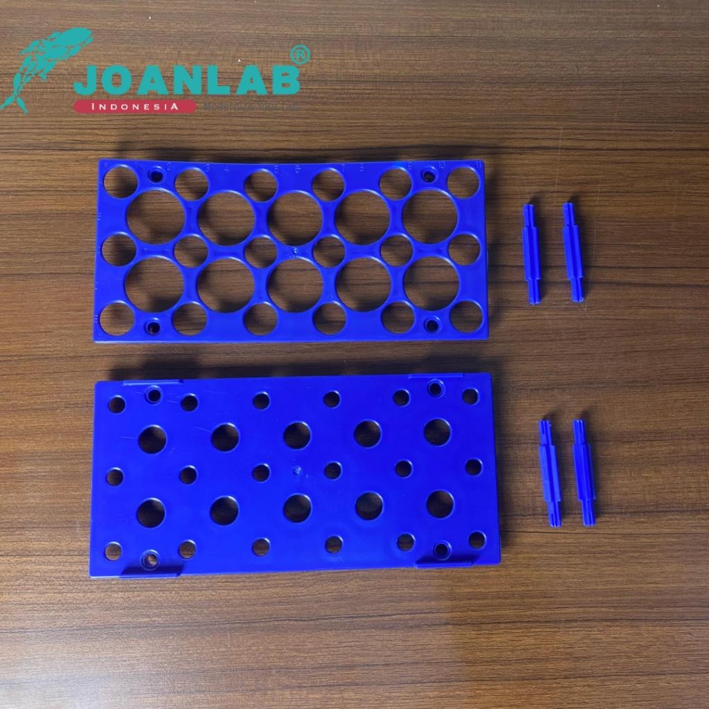 JOANLAB Centrifuge Tube Rack Rak Tabung Sentrifugal 15 ml dan 50 ml Oranye