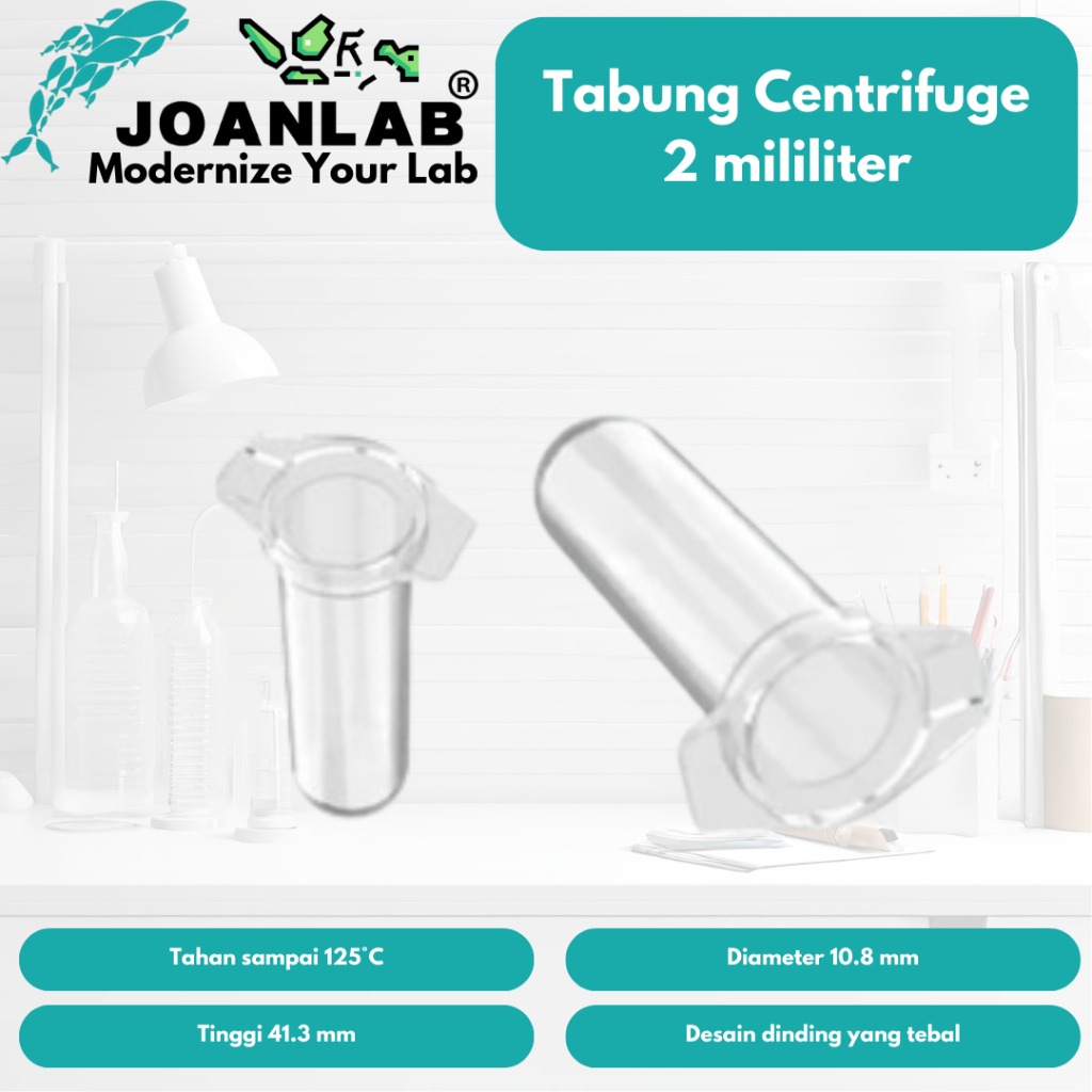 JOANLAB Centrifuge Tube Tabung Sentrifugal 2 ml