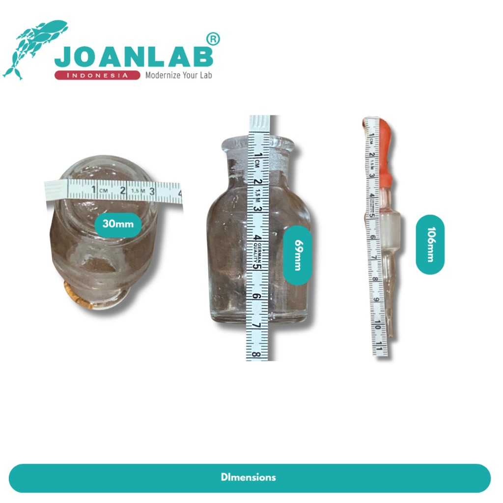 JOANLAB Dropping Bottle Botol Tetes Kaca 30 ml Transparan