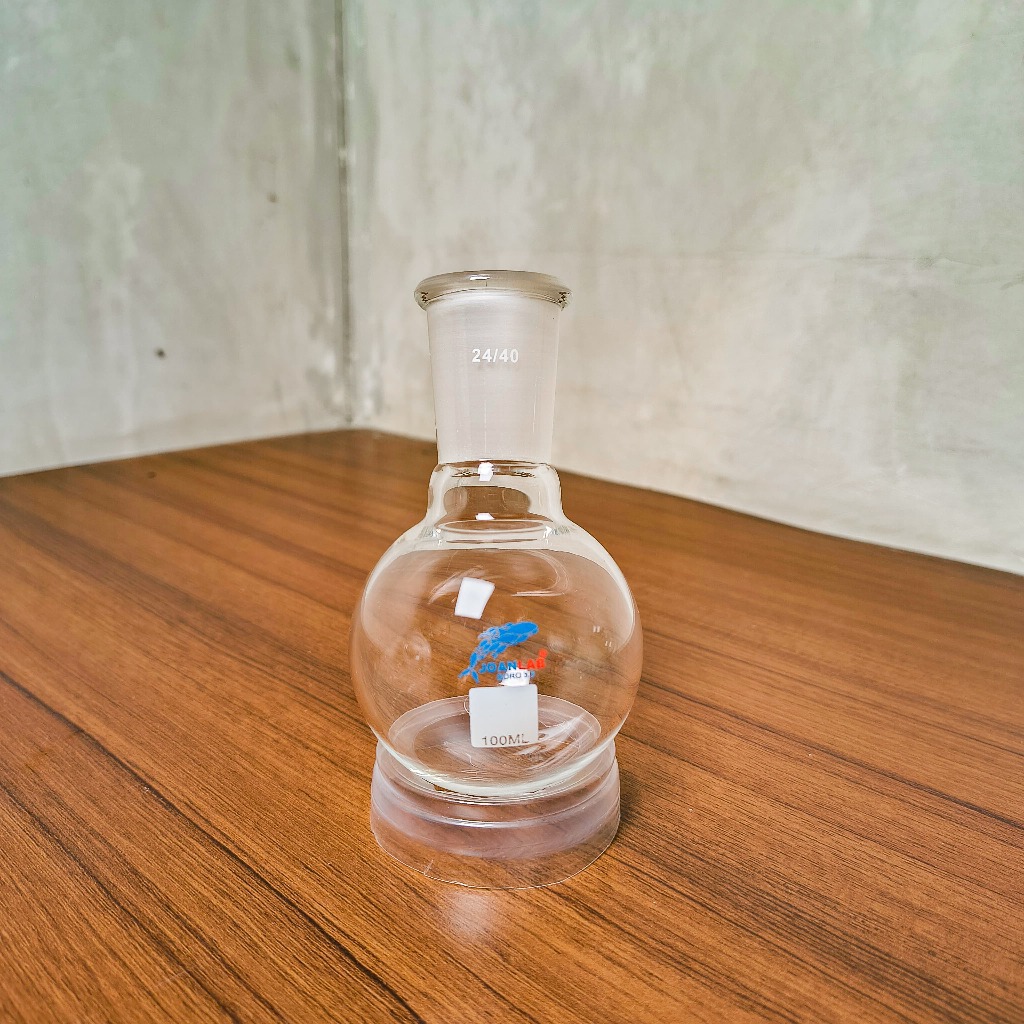 JOANLAB Labu Didih Boiling Flask Round Bottom Single Neck 24/40 250 ml
