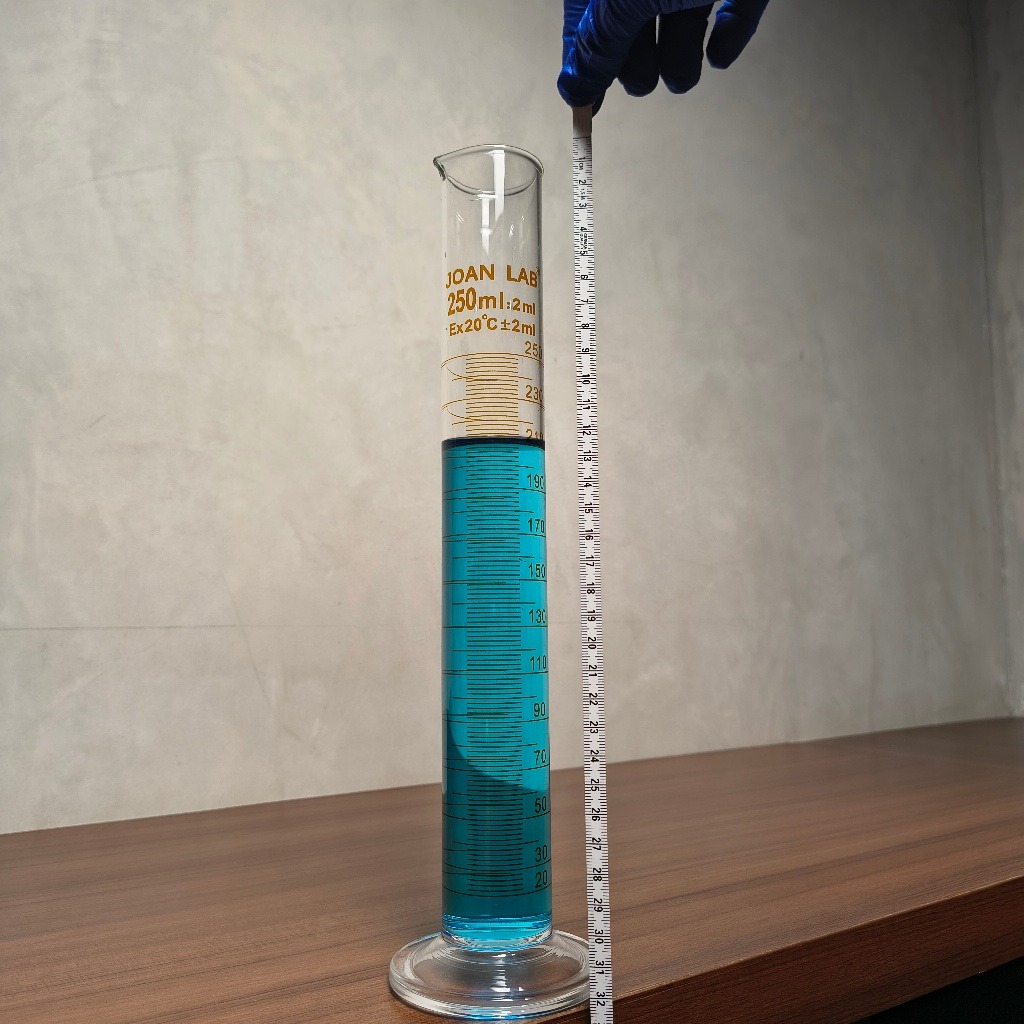 JOANLAB Measuring Cylinder Gelas Ukur Kimia Silinder Boro 3.3 1000 ml