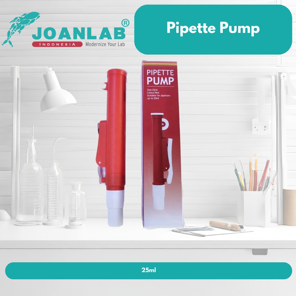 JOANLAB Pipette Pump Pompa Pipet Sekali Pakai 2/5/10/25 ml