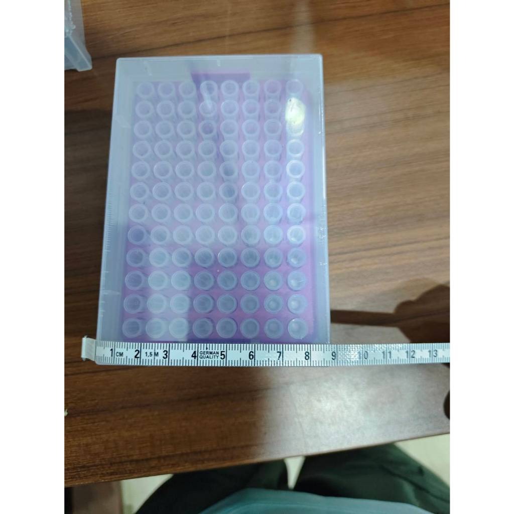 JOANLAB Rak Pipet Tip Micropipette 100 mikroliter isi 96 Pcs