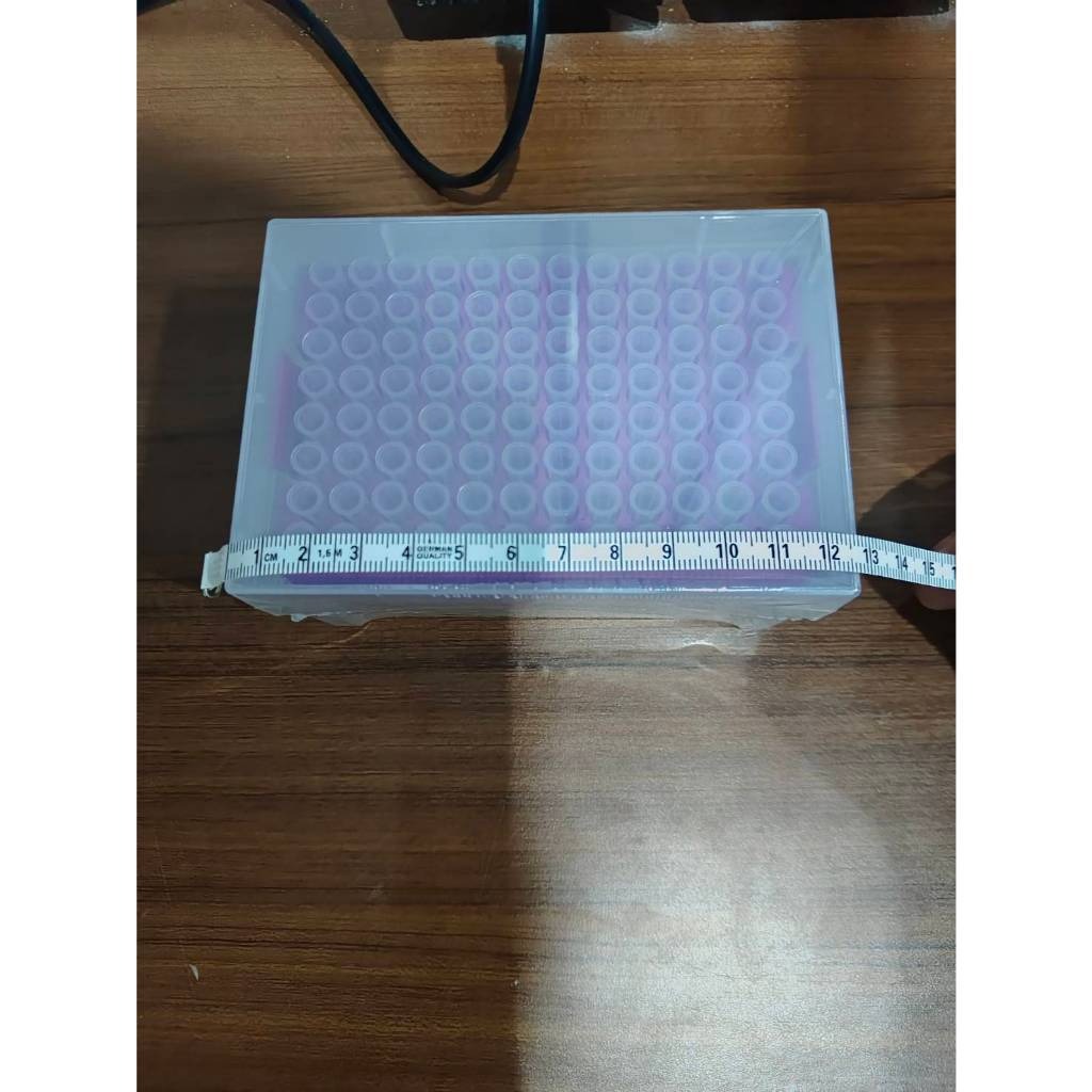 JOANLAB Rak Pipet Tip Micropipette 100 mikroliter isi 96 Pcs