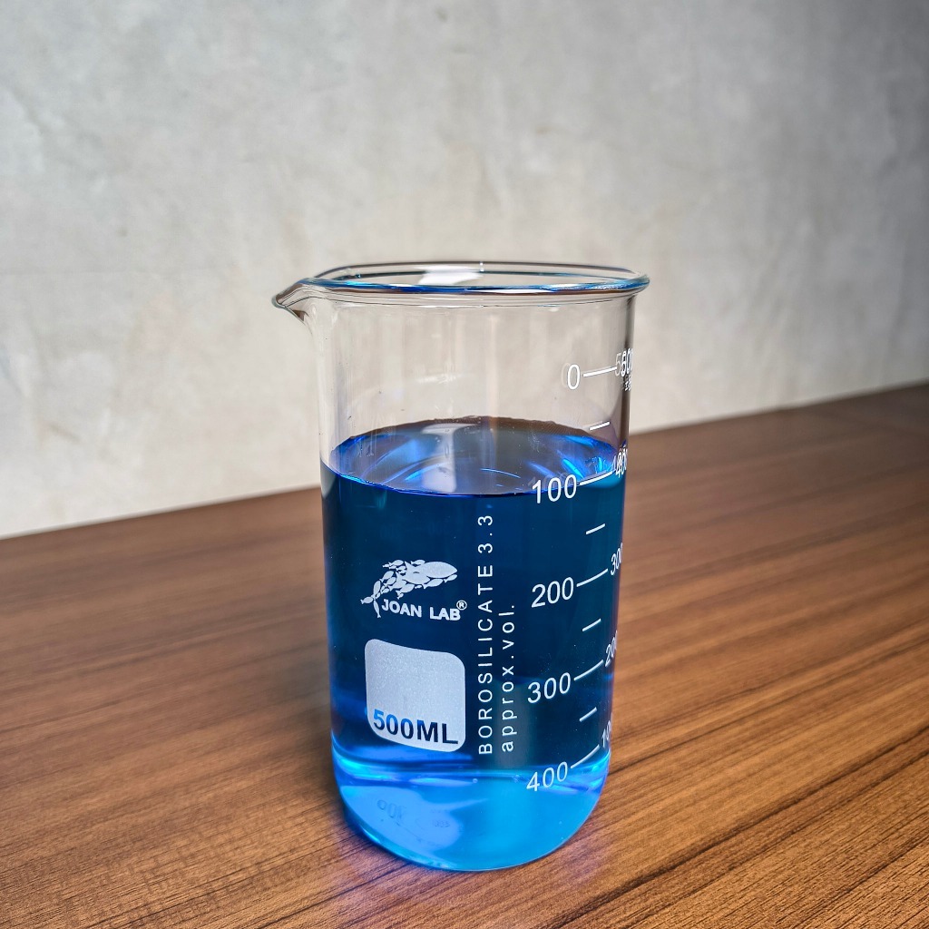 JOANLAB Tall Beaker Glass Gelas Beaker Tinggi Ramping Boro 3.3 500 ml