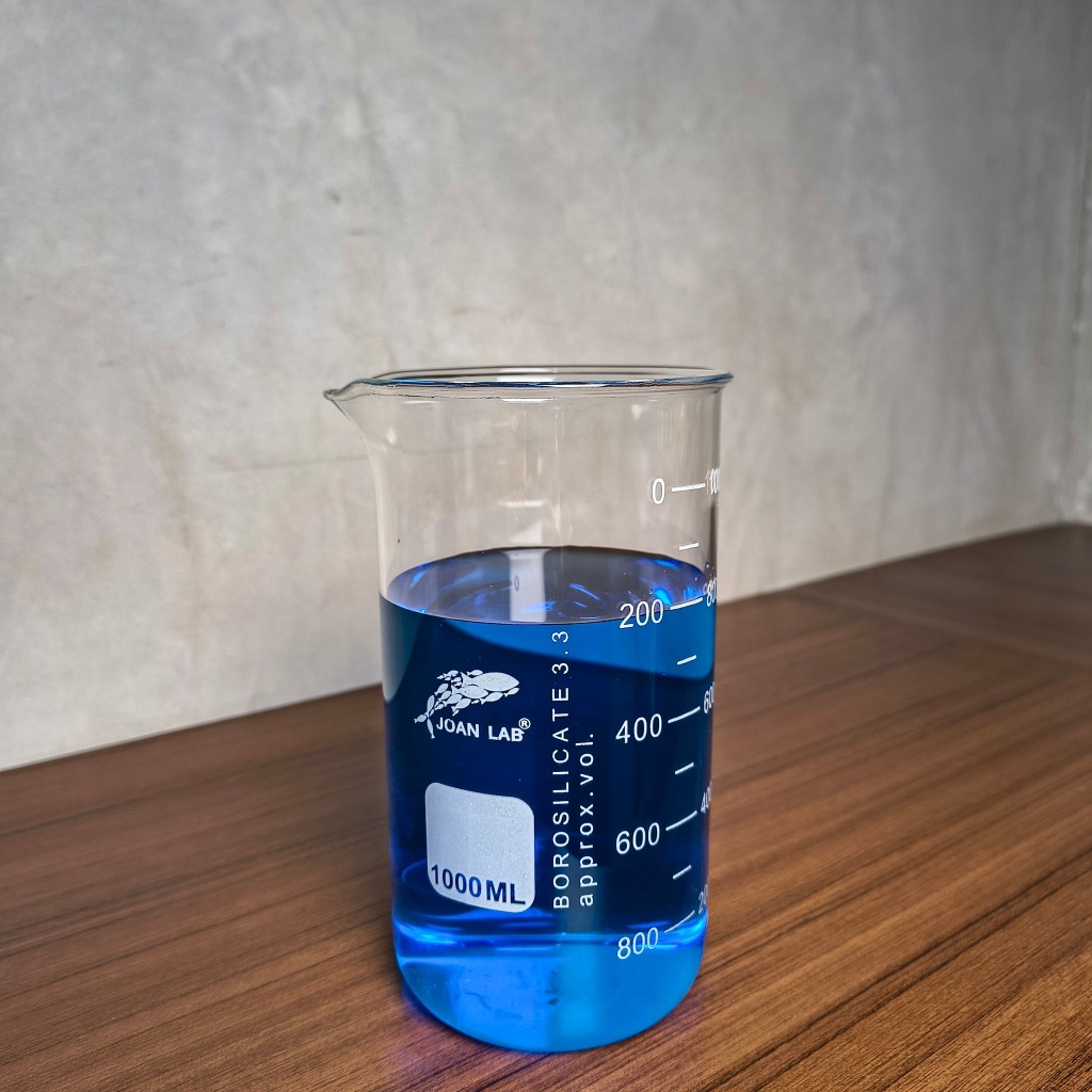 JOANLAB Tall Beaker Glass Gelas Beaker Tinggi Ramping Boro 3.3 1000 ml
