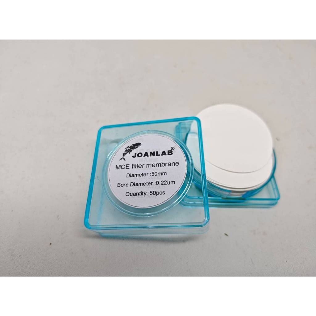 JOANLAB Filter Membrane MCE Diameter 50 mm Pore 0.22 mikrometer isi 50 Lembar
