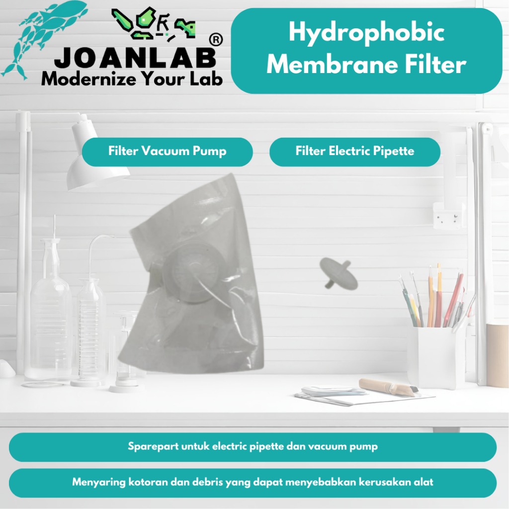 JOANLAB Hydrophobic Membrane Filter untuk Electric Pipette EP-100PRO